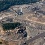 Photo of mountaintop removal mining by Kent Mason