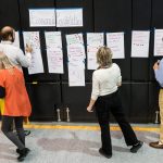 "Citizens share ideas about diversifying the local economy at a public forum last fall in Wise County, Va., hosted by Appalachian Voices.