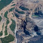 Mountaintop removal coal mines like this one in W.Va. have polluted streams for years. Photo by Kent Mason.