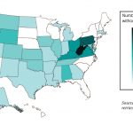 map of density of abandoned mine problems