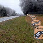 signs in yard